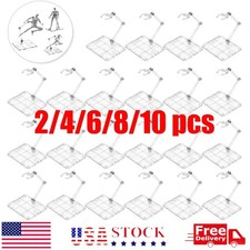 Plastic Adjustable Action Figure Display Holder Base Doll Model Support Stand