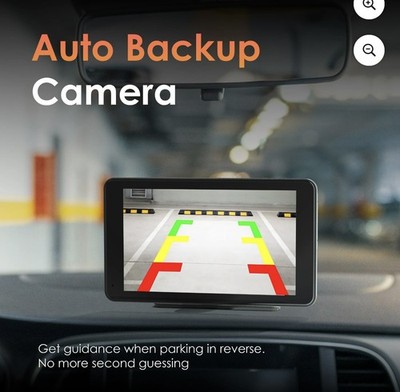 Rexing CPDuo-7 Dash Cam dual Camera Touch Screen 4K 7'' ips New DASHCAM