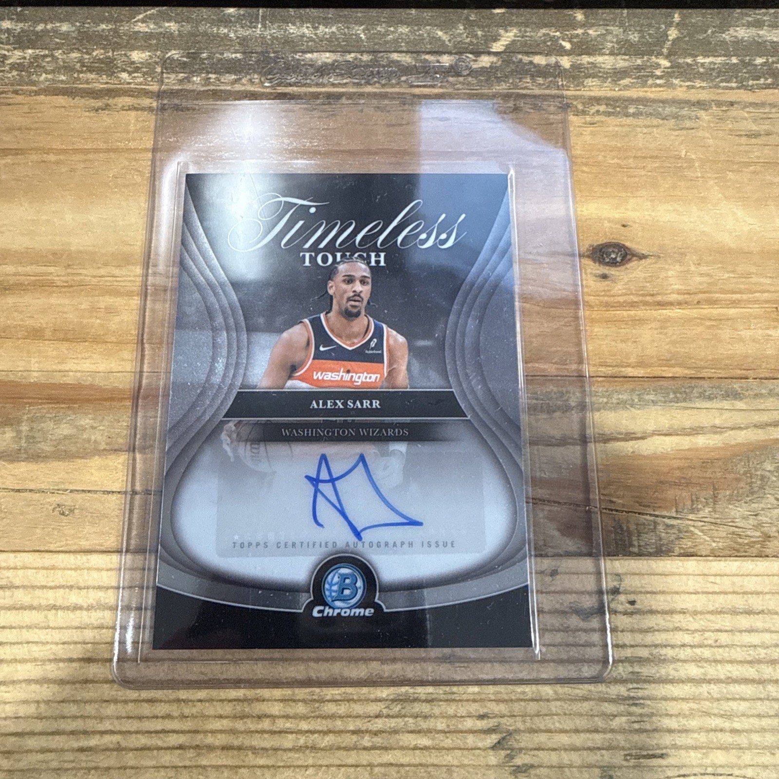 2025 BOWMAN CHROME TIMELESS TOUCH SIGNATURES TTA-AS ALEX SARR