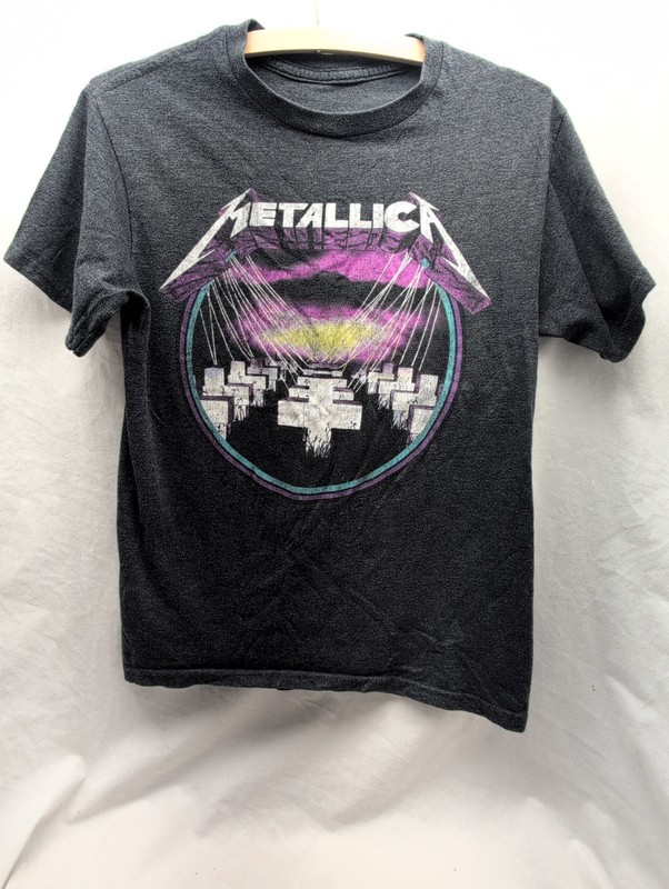 METALLICA MASTER OF PUPPETS TEE SHIRT GREY Small