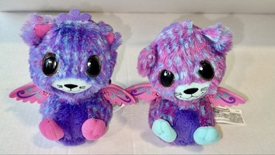 Hatchimals Surprise Purple Peacat Twins Spin Master Plush Toy Set