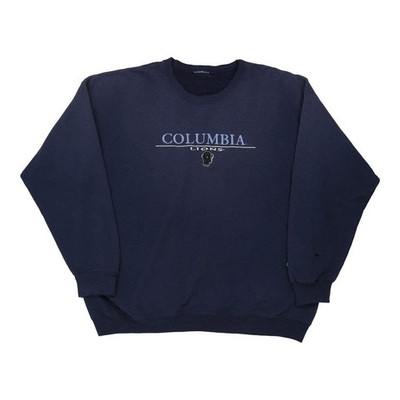 Columbia Lions Unbranded Sweatshirt - 2XL Navy Cotton Blend