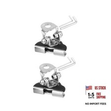 Osilly Car LED Light Bar Mounting Bracket, 2PCS Adjustable Vehicle Black/Silver
