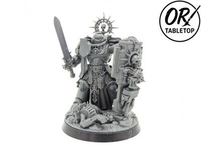 Space Marine Captain mit Relic Shield, *ungebaut*, Space Marines, Warhammer 40K