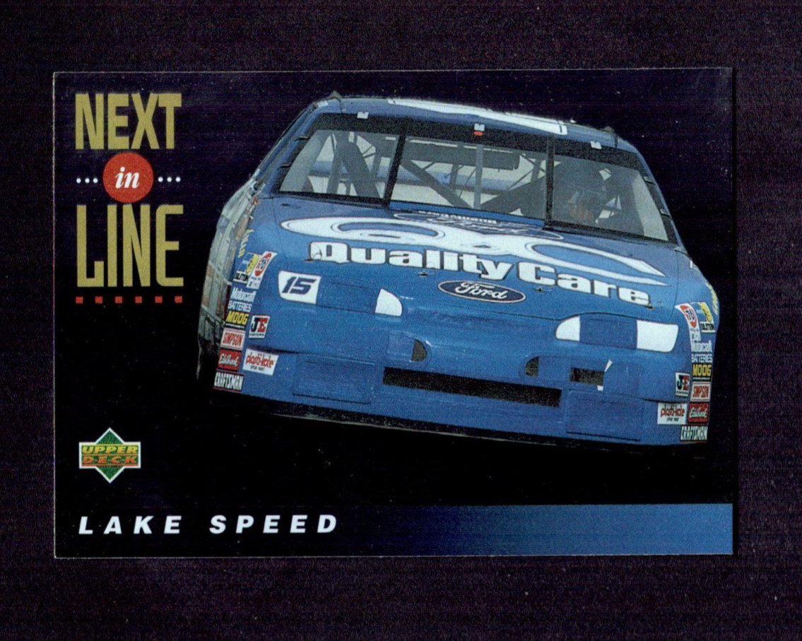 1995 Upper Deck #117 Lake Speed's Car NIL NMMT 8889