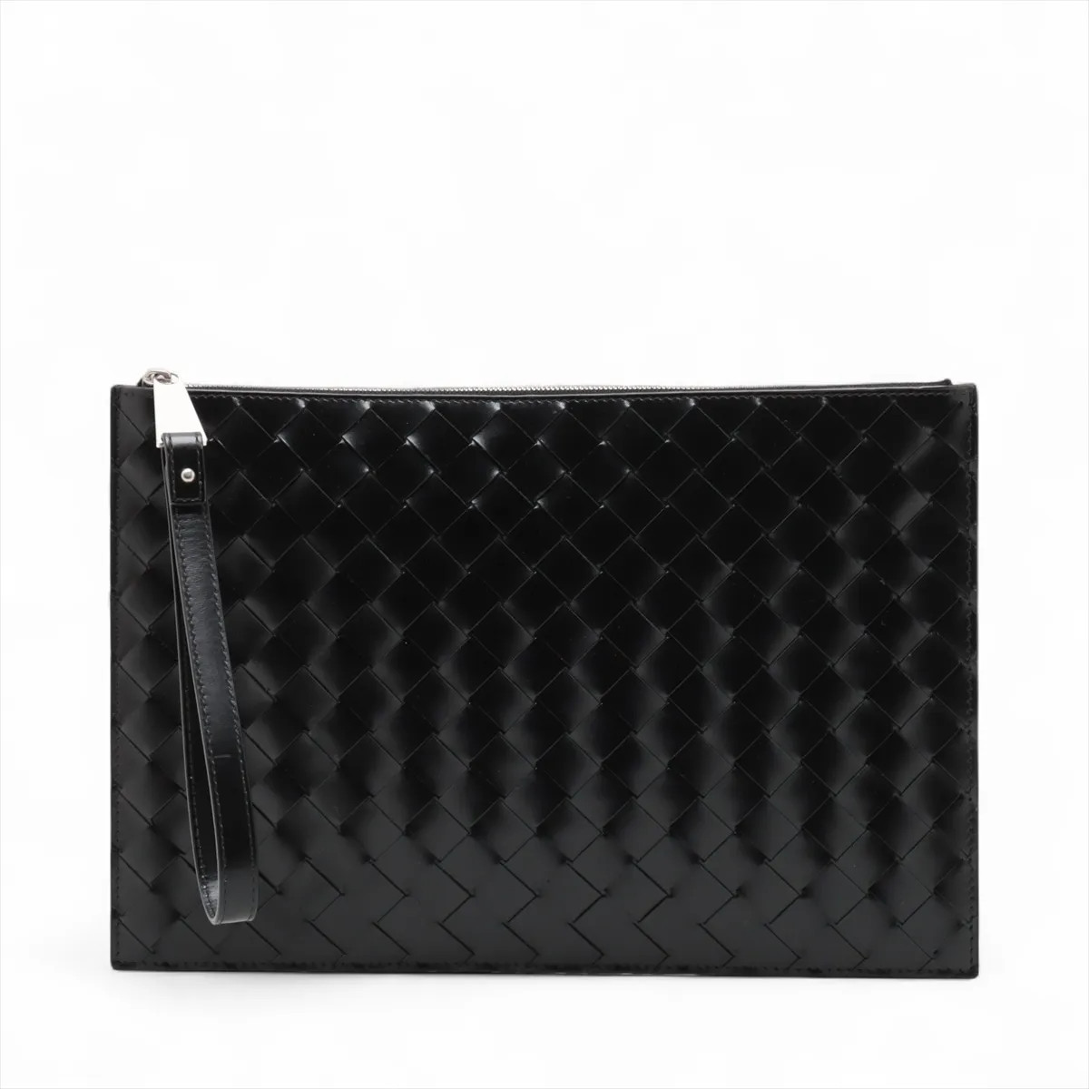 Bottega Veneta Intrecciato Leather Clutch bag Black