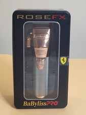 BaByliss PRO RoseFX All-Metal Lithium Clipper, USB-C Charge FX870RG