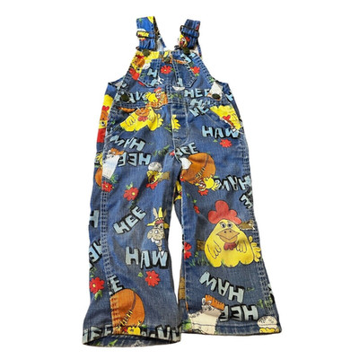 ヴィンテージ　７０年代　LIBERTY　HEE HAW　オーバーオール　W３０ VTG 1970's HEE HAW Liberty Denim Overalls Jeans COUNTRY Music