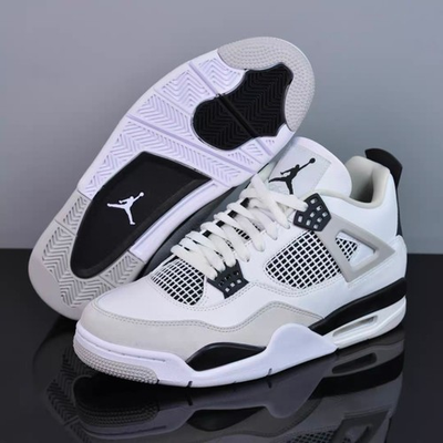 #ad #ad Nike Air Jordan 4 quot;Military Blackquot; Men#x27;s Retro Basketball Shoes Mid Top $80.00