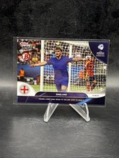 2025 Topps Now Euro U-21 - #7 England /94 Young Lions Sink Spain Rookie