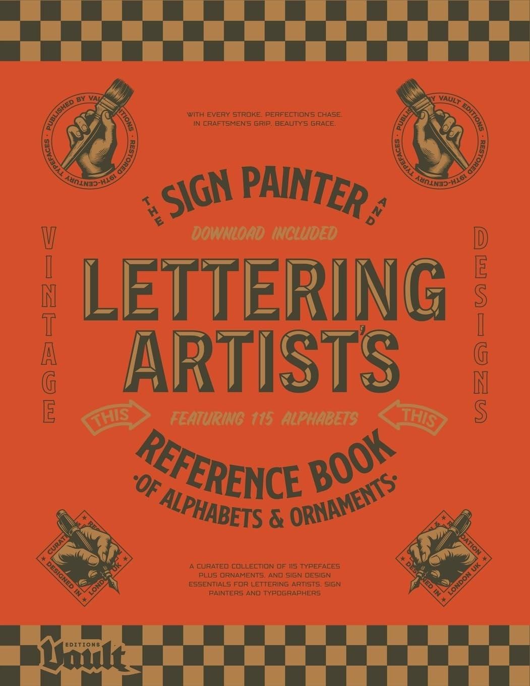 The Sign Painter and Lettering Artist's Reference Book of Alphabets and Ornamen