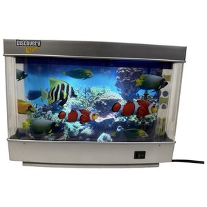 Discovery Kids Rotating Aquarium Night Light Fish - Tested & Working