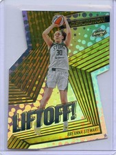 2022 Panini Revolution WNBA BREANNA STEWART #9 LIFTOFF! DIE-CUT STORM LIBERTY