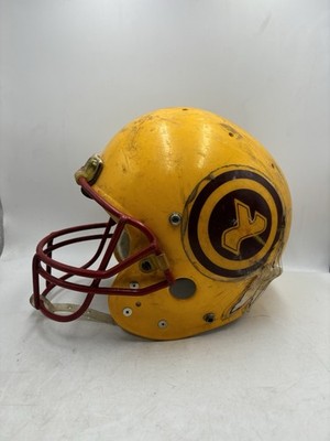VTG Bike Schutt Pro Air Yakima Valley College YVC Indians Football Helmet 1950s