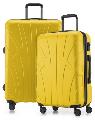 Suitline - Juego de 2 maletas M & L maletas rígidas trolley maleta de viaje - Imagen 12 de 23