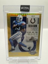 2018 Panini Optic T.Y. Hilton Gold /10 First In Print