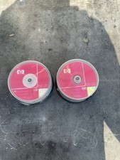 HP DVD R 16x 4.7GB 120 MIN DVD Media Disc 25 Pack Factory Sealed Recordable DVD