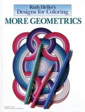 More Geometrics Coloring Book - Paperback, by Heller Ruth - Acceptable n