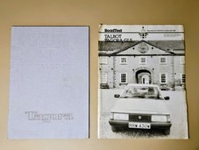 1981 Talbot Tagora 16 page Brochure and Motor road test brochure, rare. 