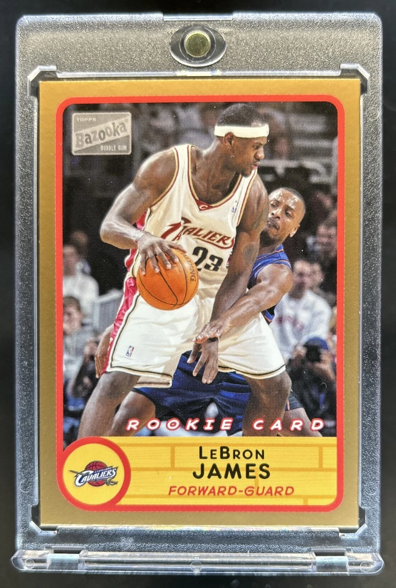 Topps LeBron James Basketball Rookie Sports Trading Cards for sale