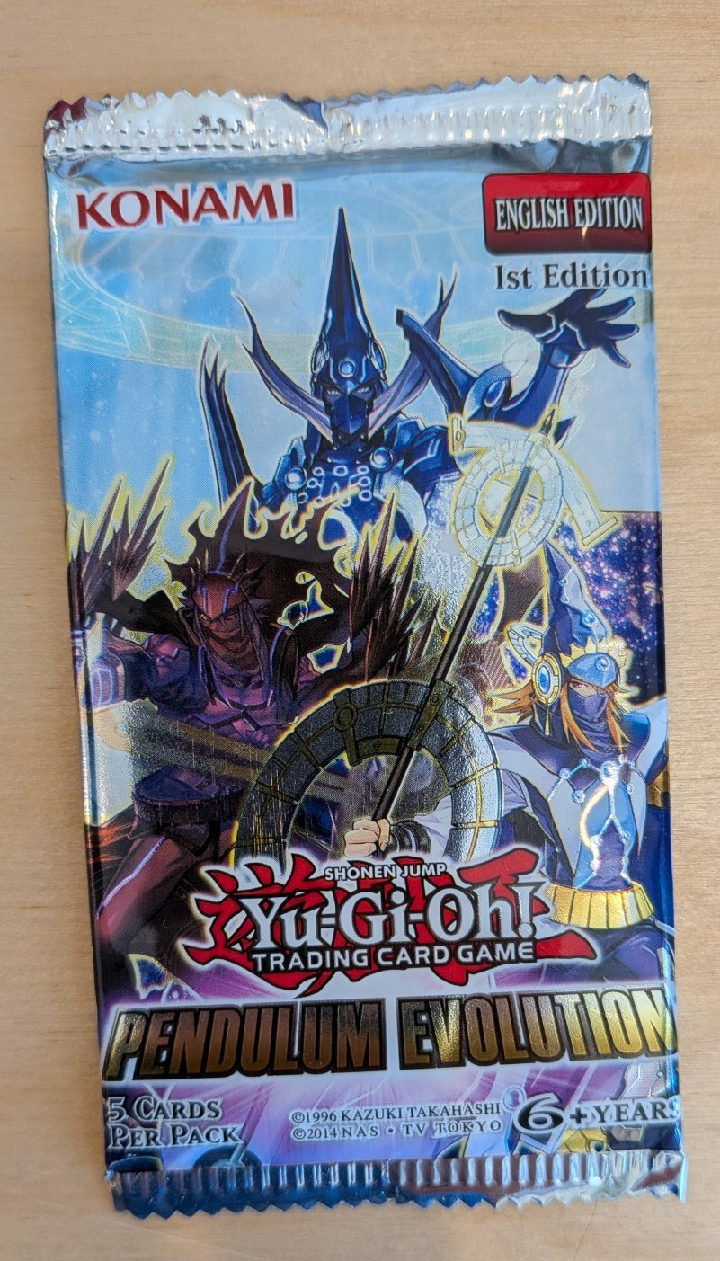 Yu-Gi-Oh! Pendulum Evolution Booster Pack 1st Edition