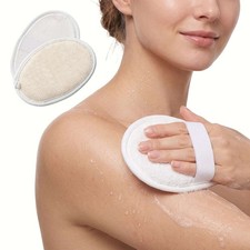 Loofah Pads Sponge Body Scrubber Exfoliating Bath Shower Spa Natural Luffa Brush