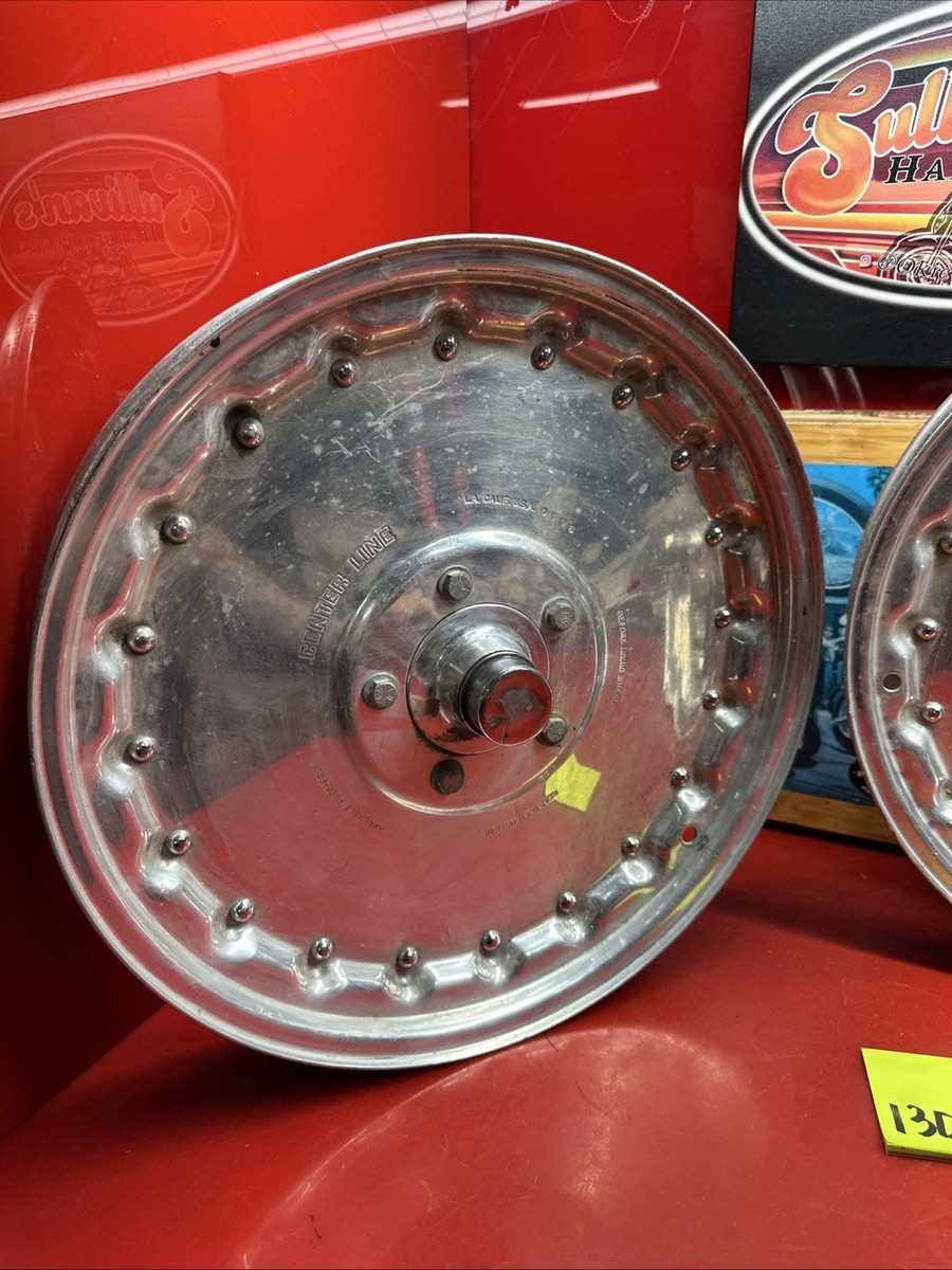 Centerline Dragster Altered Front 17” X 2.5” Spindle Mount Wheels