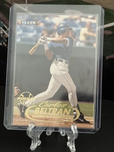 1998 Fleer Tradition Update - Carlos Beltran #U37 Rookie card  