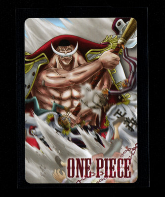 2011 Bandai One Piece Memorial Log Card 008 Edward Newgate Caramel Popcorn