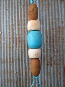 5 Old Fish Net Floats 20+ Inches Long Fishing Buoys Bouys Tiki Hut Bar -(SF30)