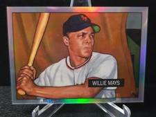 2016 Bowman Chrome Willie Mays Refractors That Never Were #/499 #RTNW-WM Card