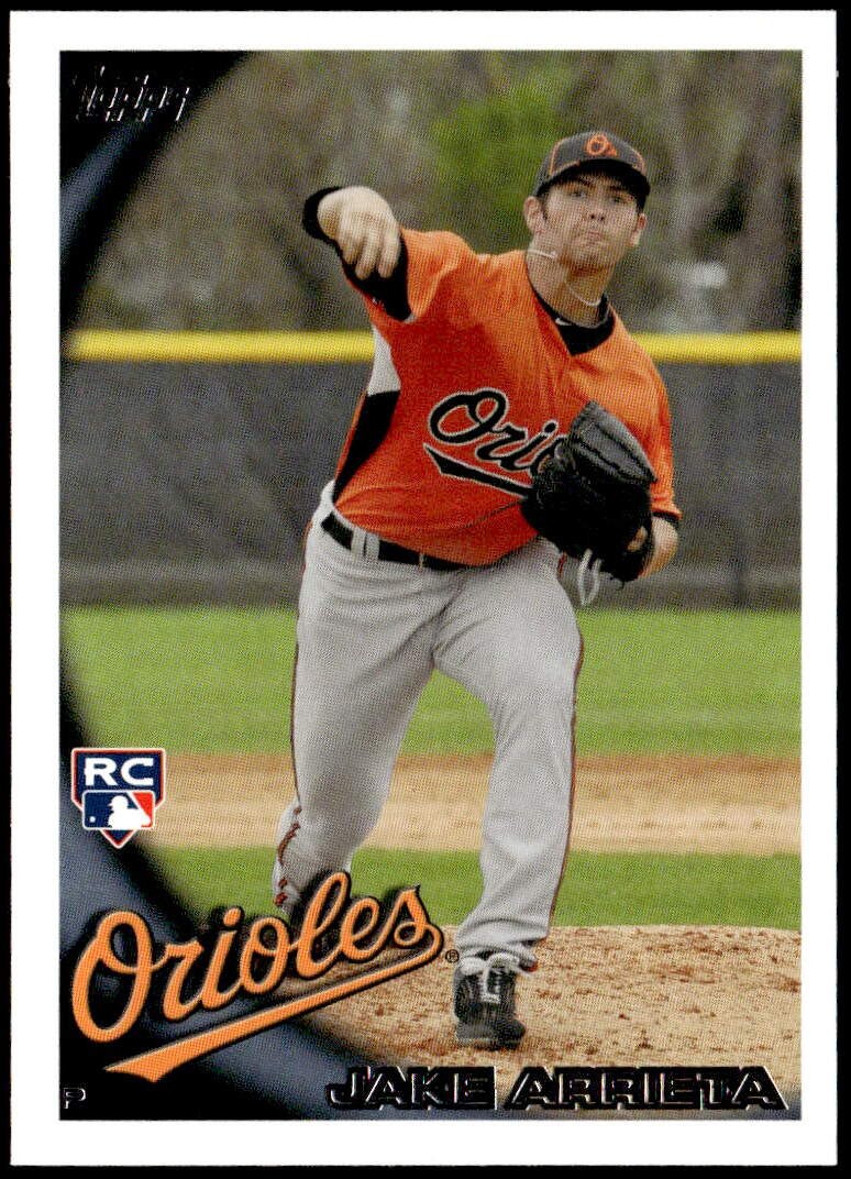 2010 Topps Update #US-251 Jake Arrieta Rookie E1