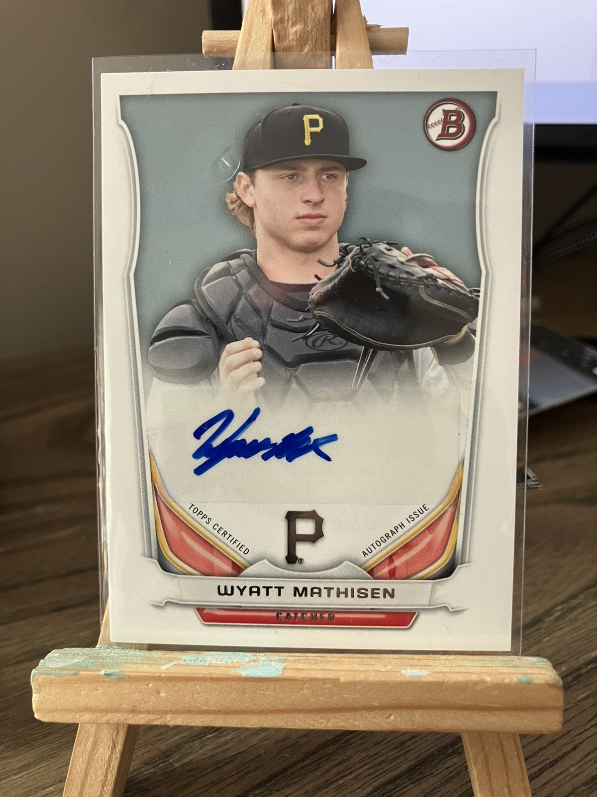 2014 Bowman Auto Wyatt Mathisen #PA-WM Auto