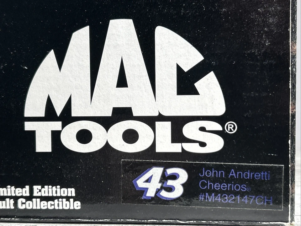 John Andretti #43 Cheerios 2001 Dodge escala 1:24 diecast coche Mac herramientas NASCAR Foto 4 de 4