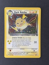 POKEMON TEAM ROCKET #83/82 DARK RAICHU HOLO SECRET RARE on eBay