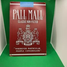 Pall Mall Cigarettes-Metal Sign for Bar/Garage/Manccave/Office