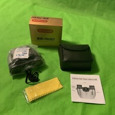 Brand New Sunagor 18 x 21 Mini Pocket Compact Binoculars BNIB Free Postage