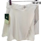 Tuckernuck | NEW White and Fresh Buds Perforated Tennis Mini Skirt Size M — photo 8