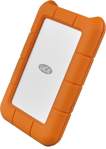 LaCie Rugged Thunderbolt External Hard Drive 500GB SSD USB 3.0