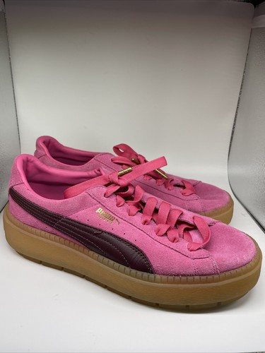 puma trace platform pink