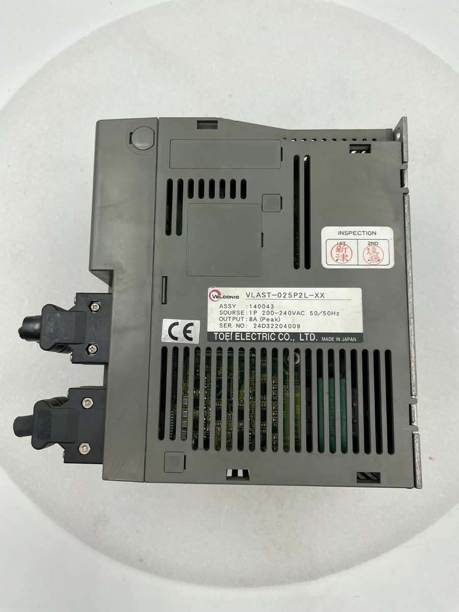 TOEI Electric Velconic VLAST-025P2L-XX Servo Drive | eBay