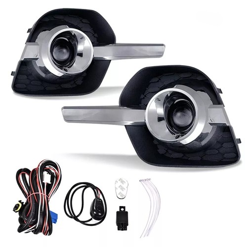 Left+Right Clear Bumper Fog Lights Driving Lamps Fit For 2010-2016 Chevy Equinox - Bild 1 von 9