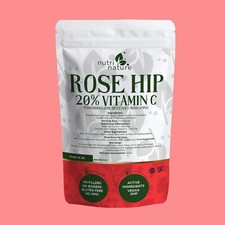 Rose Hips Extract contains 20% natural Vitamin C