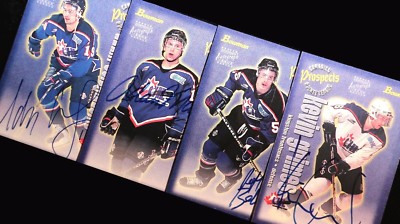 1997-98 Bowman Canadian Hockey League Prospects Insert Autograph Pick Your Card