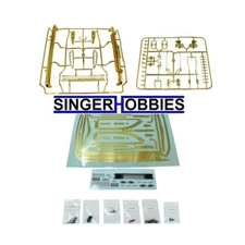 REDCAT RACING RER15536 59' FIFTYNINE Impala Body Parts (Gold) (1set) HH