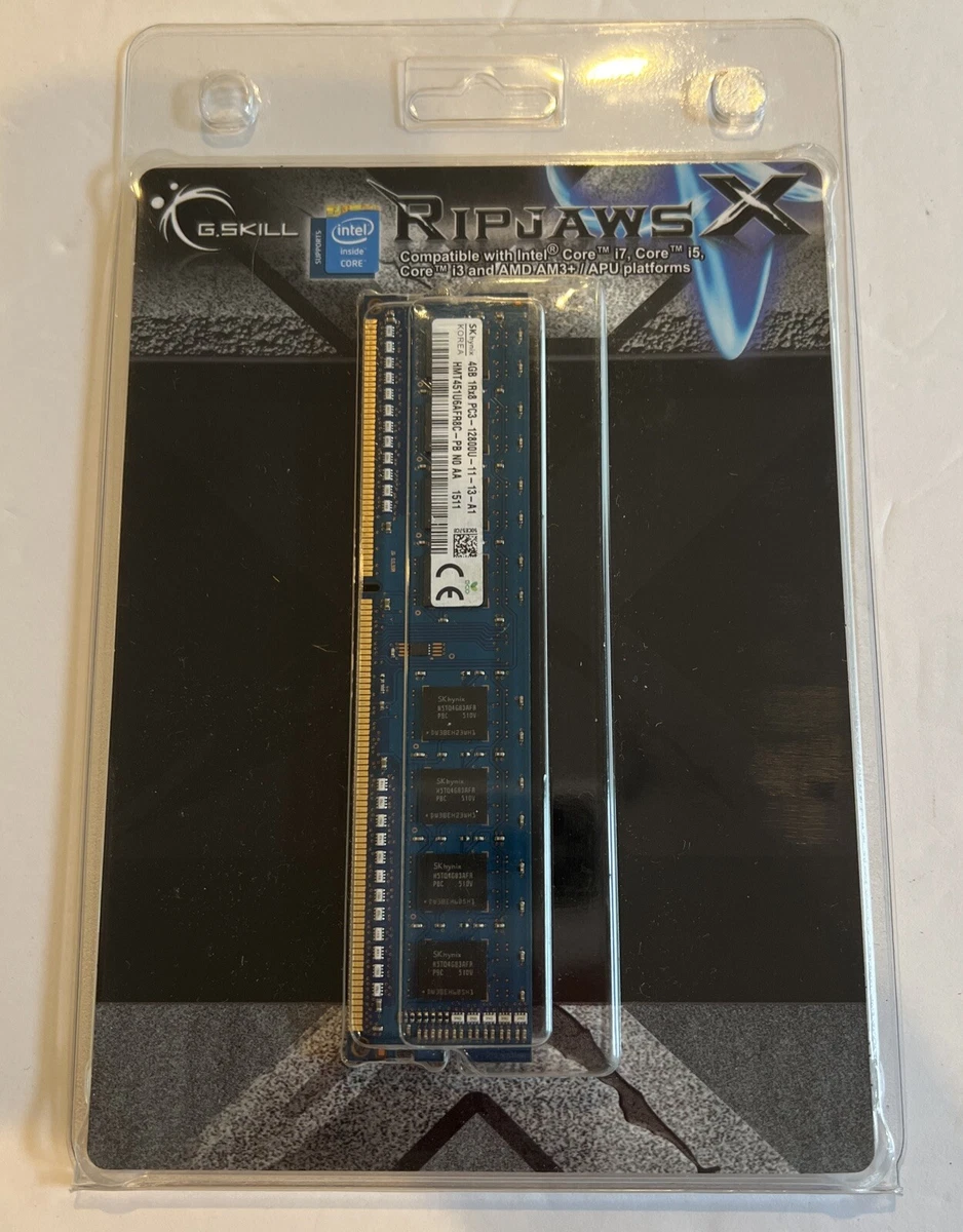 G.Skill Extreme3 Ripjaws X DDR3 8 Go 1600 MHz CAS 9 - Mémoire G.Skill