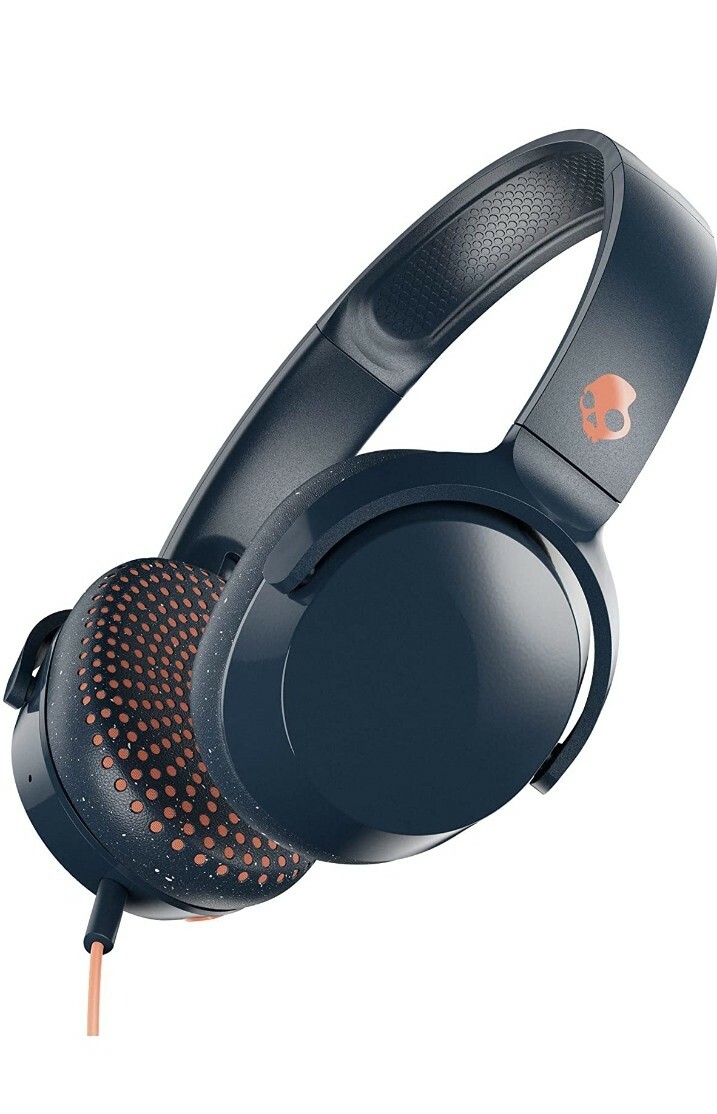 Skullcandy Riff On-Ear Headphones With Microphone Refined Acoustics Foldable