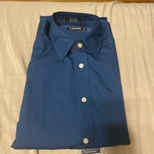 Chaps Youth Boys Shirt Size 14 Poseidon Classic Long Sleeve