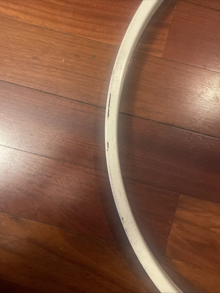 NOS Vintage 26" Aro Schwinn S-7 • 36º • Branco com Listra Preta.   (NJ) - Imagem 3 de 4