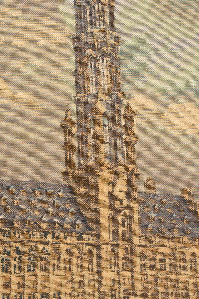 Elegant Belgian Accent Townhall Tapestry Cushion Pillow Covers – New Collection - Image 4 of 4